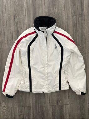 NILS White Ski Jacket Size 6 Winter Snow Coat